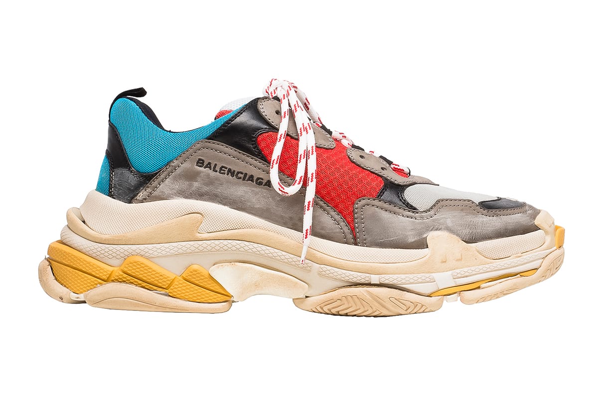 How to get Balenciaga Triple S Trainers Jaune Fluo online